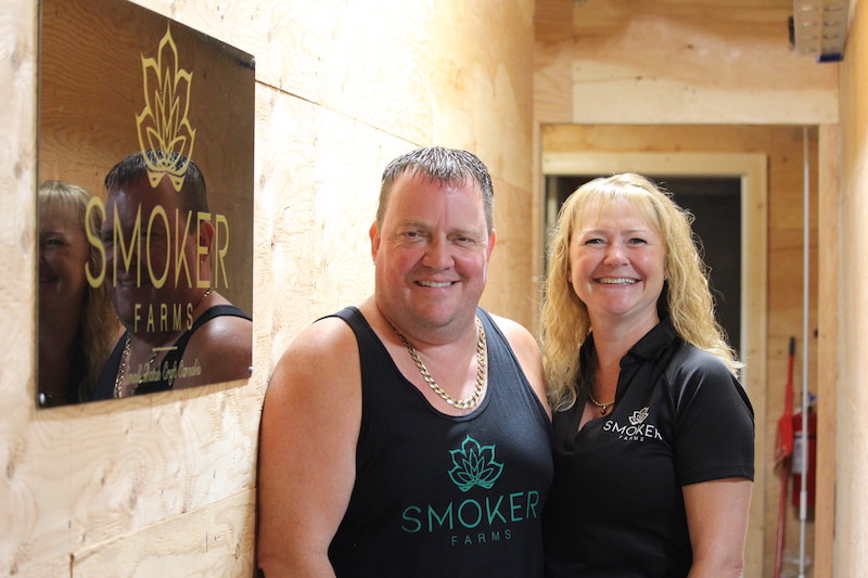 Jeff and Sheri Aubin founded Smoker Farms in Beaverdell, BC.